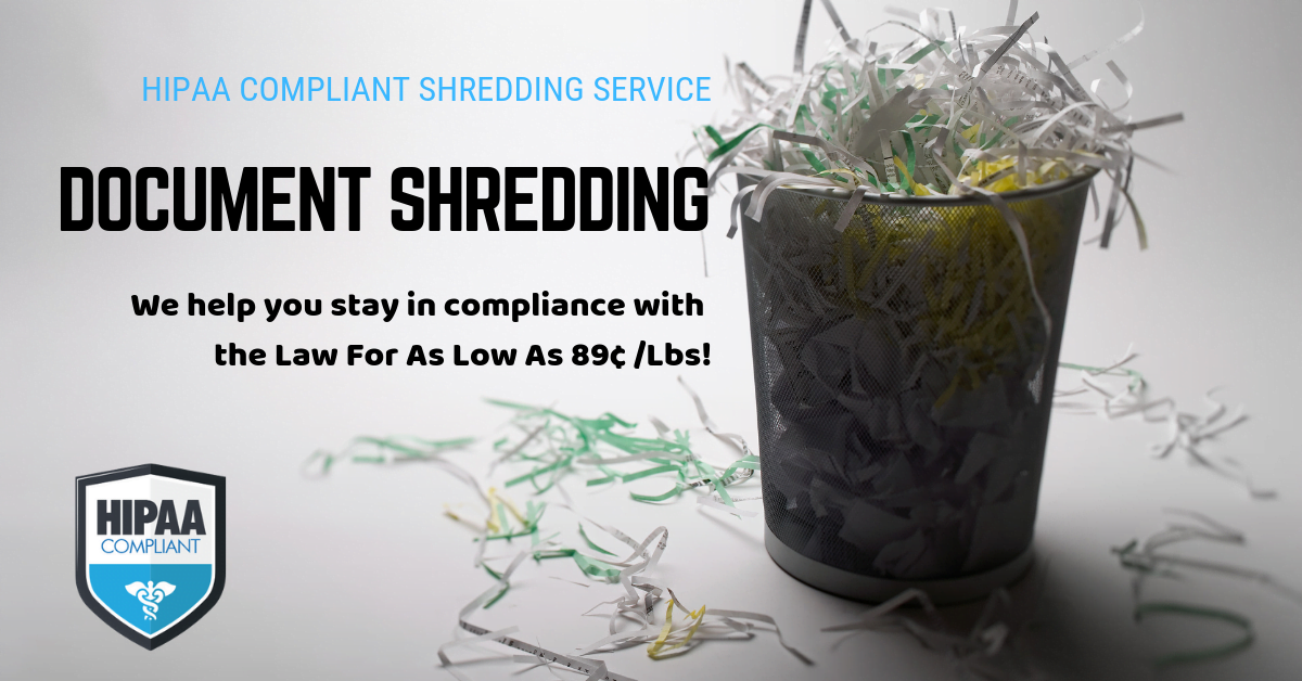 Document shredding company Gardner MA