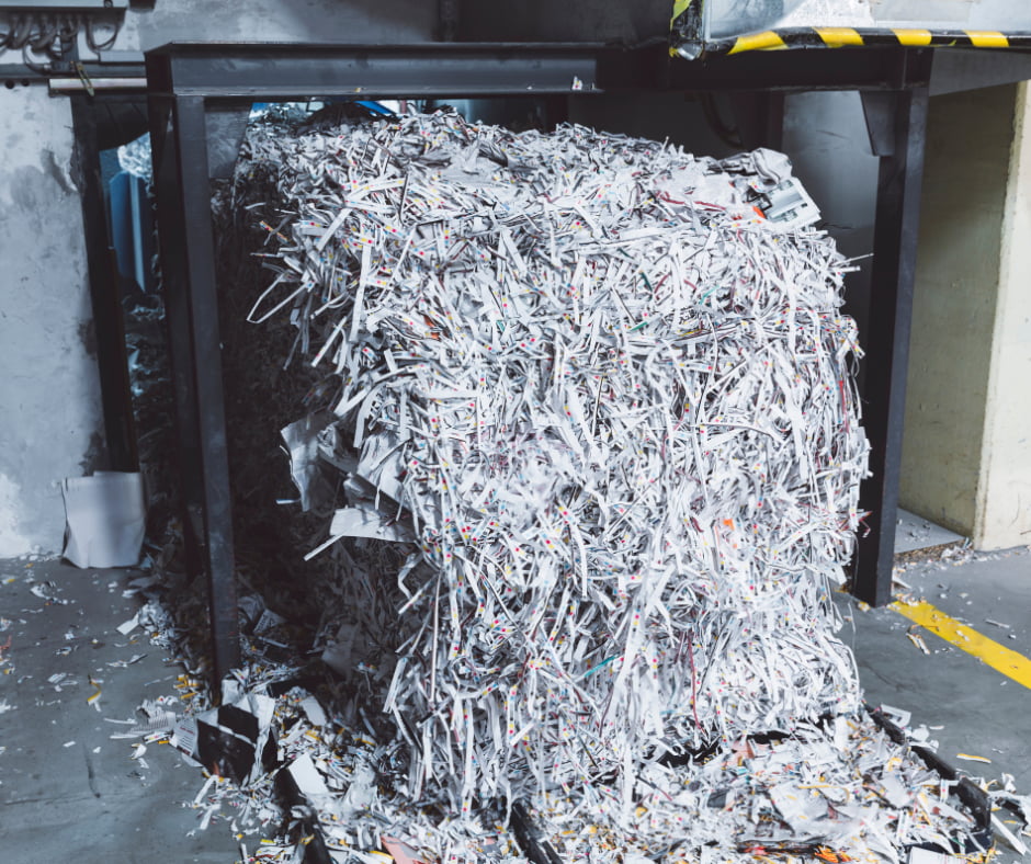 Witnessed document shredding
